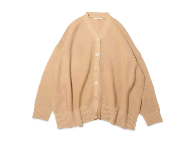 atmos pink Knit Cardigan "Beige"