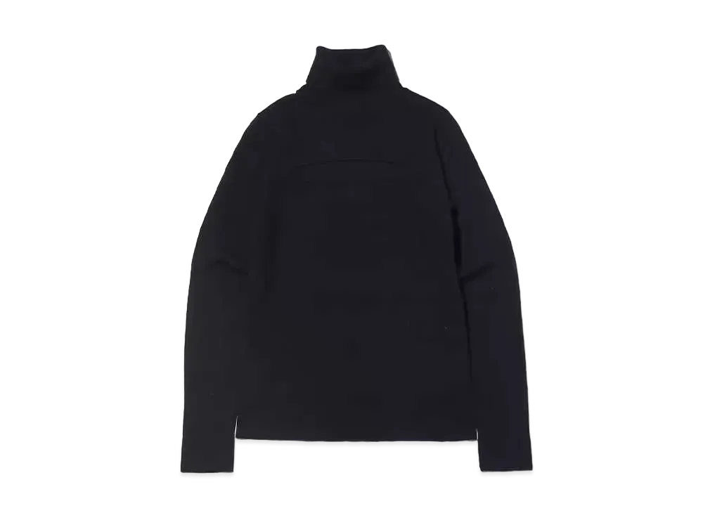 atmos pink Docking Knit Tops "Black"