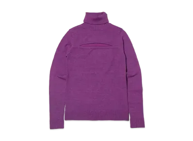atmos pink Docking Knit Tops "Purple"