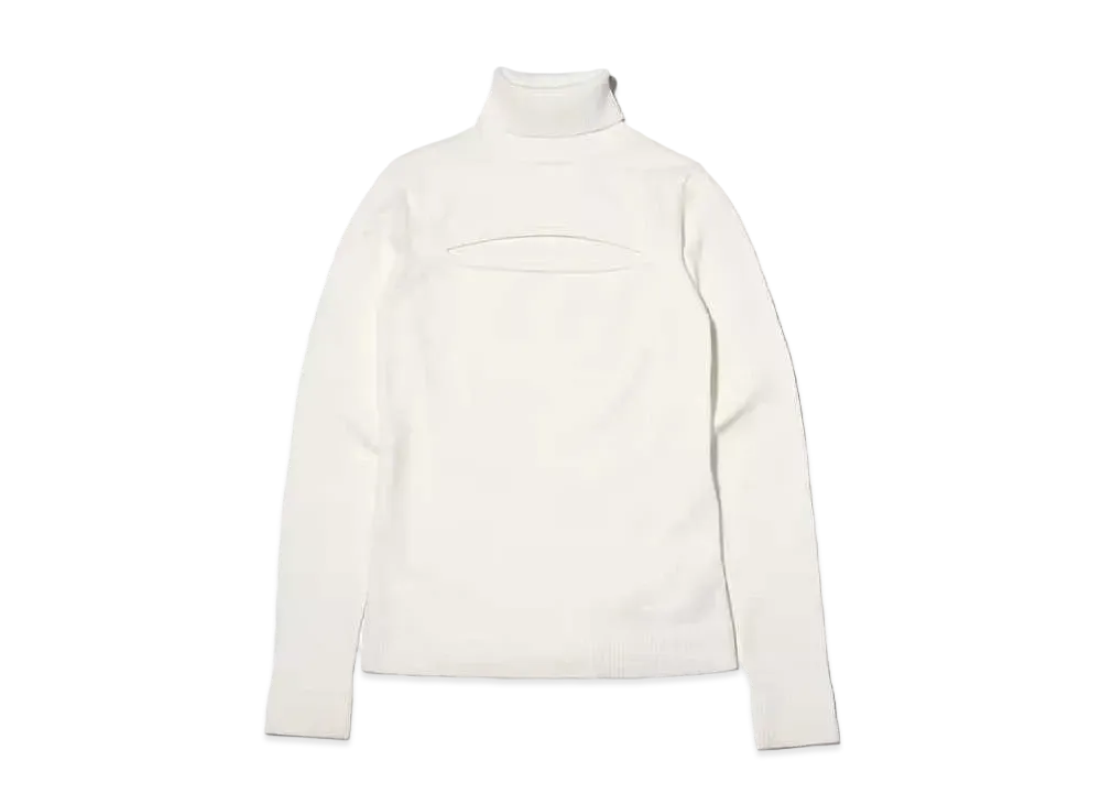 atmos pink Docking Knit Tops "White"