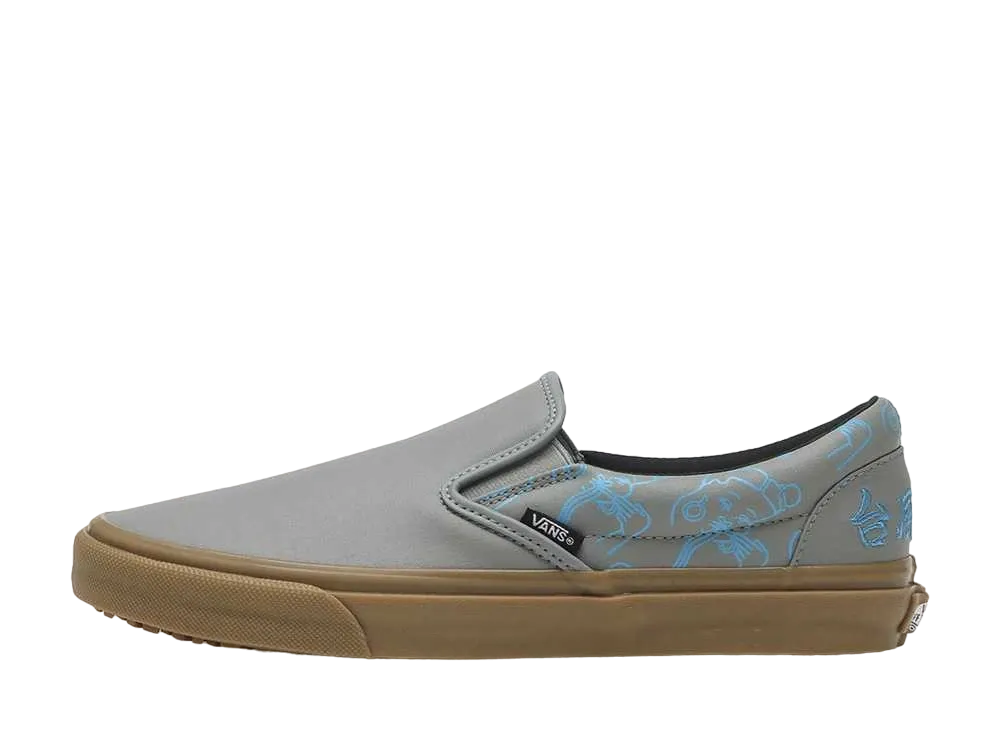 台風飯店 × バンズ スリッポン "グレー/ガム"