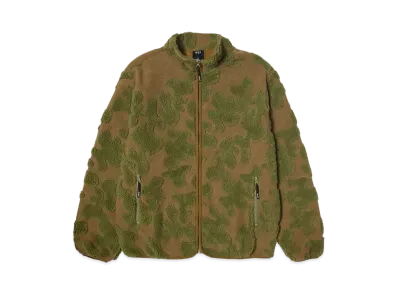 HUF Fall 24 Abstract High Pile Jacquard "Mud"