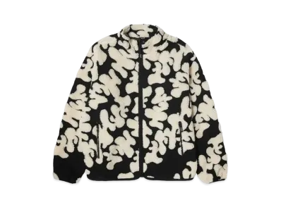 HUF Fall 24 Abstract High Pile Jacquard "Black"