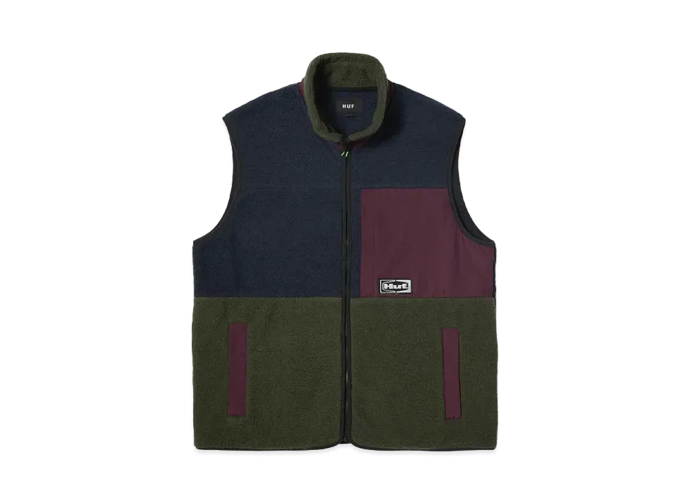 HUF Fall 24 Sonoma High Pile Vest "Multi"