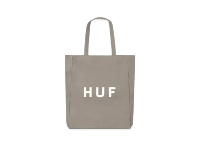 HUF OG Logo Tote Bag M "Greige"