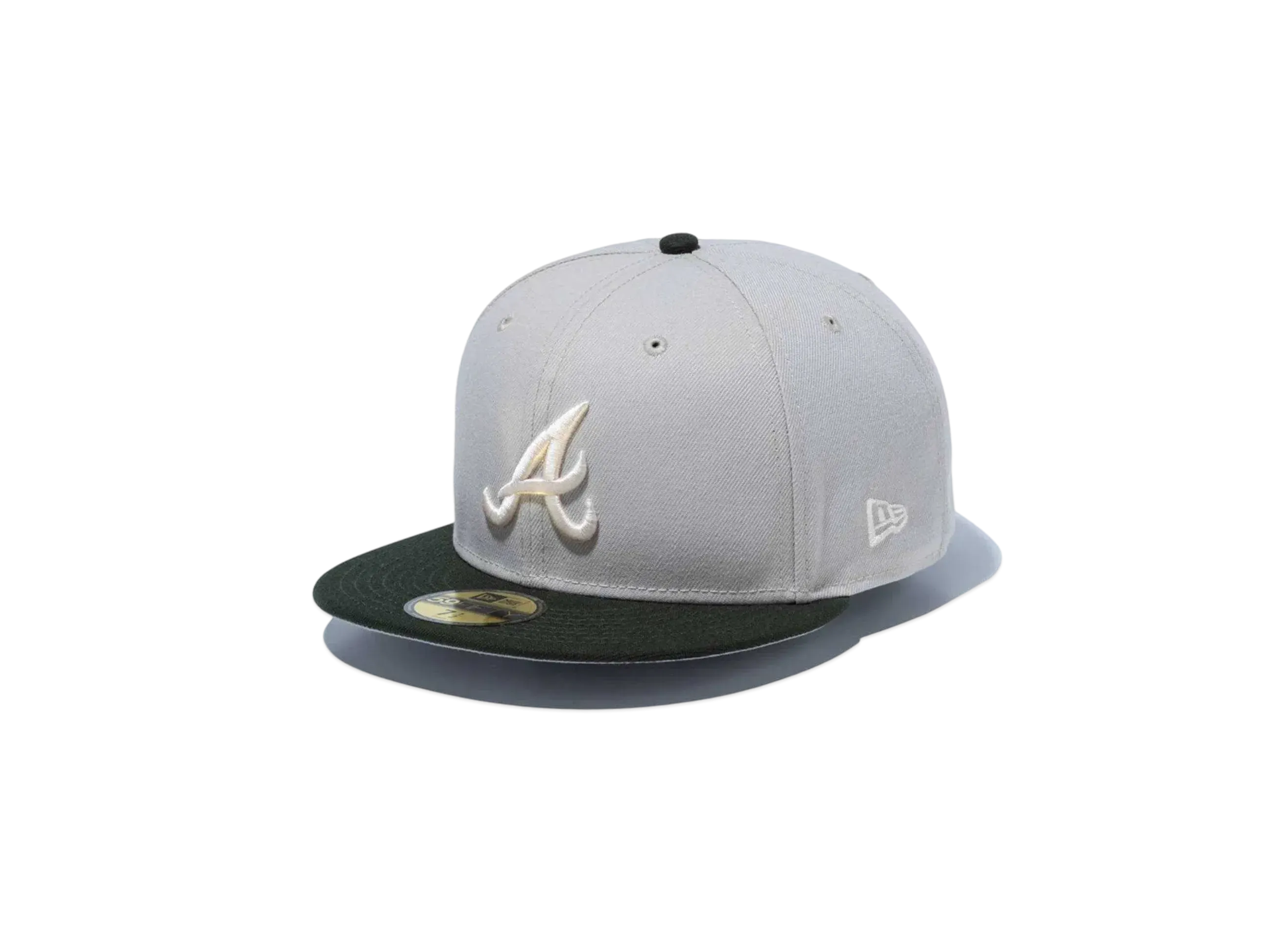 NEW ERA 59Fifty Tonal 2-Tone Atlanta Braves "Stone/Dark Seaweed"