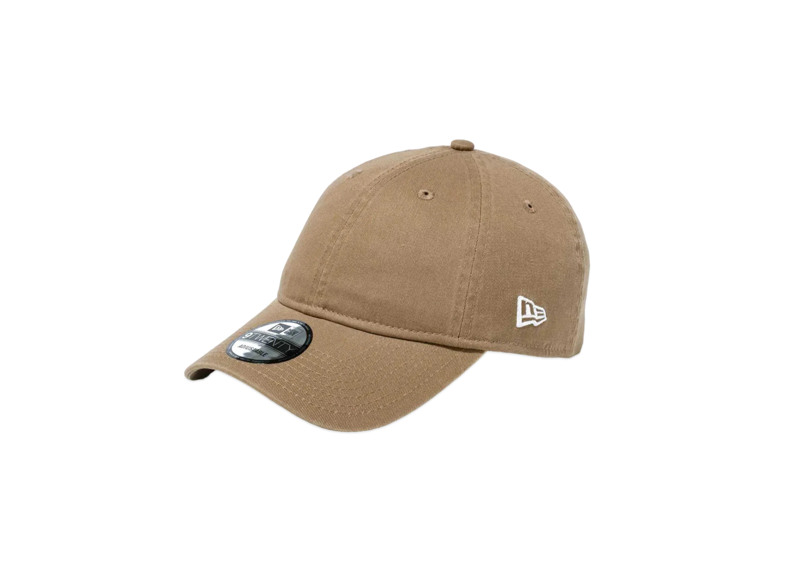 NEW ERA 9Twenty Leather Strap Logo "Khaki"