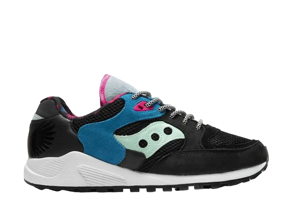 ボストンチルドレンホスピタルリュック × サッカニー ジャズ4000 "ブラック/ブルー/ピンク"