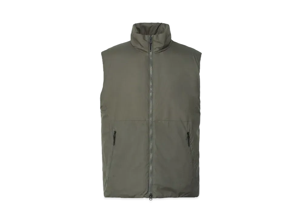 Goldwin Windstopper by Gore-Tex Labs Puffy Vest (Unisex) "Dark Olive"