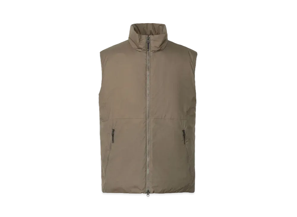 Goldwin Windstopper by Gore-Tex Labs Puffy Vest (Unisex) "Major Brown"