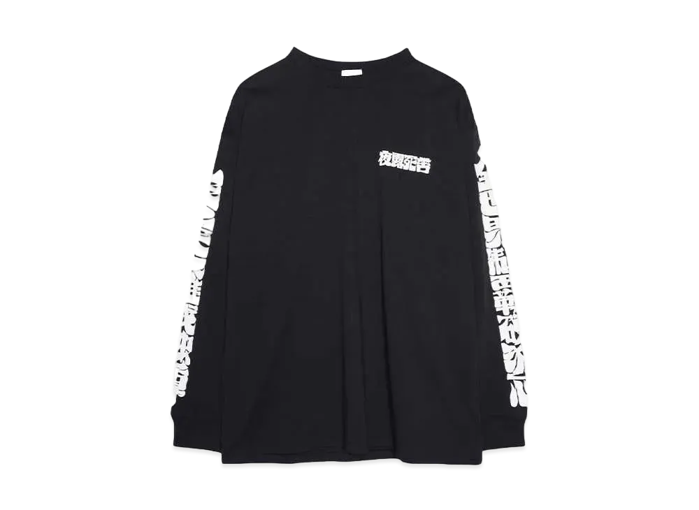 BUENA VISTA 天上天下唯我独尊 L/S tee "BLACKxWHITE"