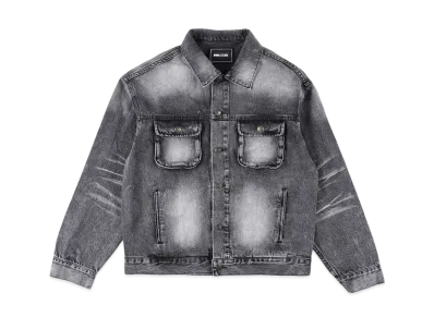 WIND AND SEA x Shay Denim Jacket "Black"