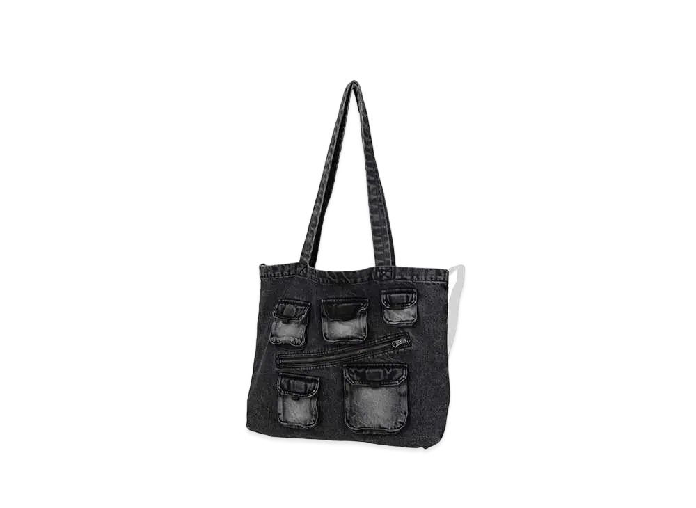 WIND AND SEA x Shay Denim Bag "Black"
