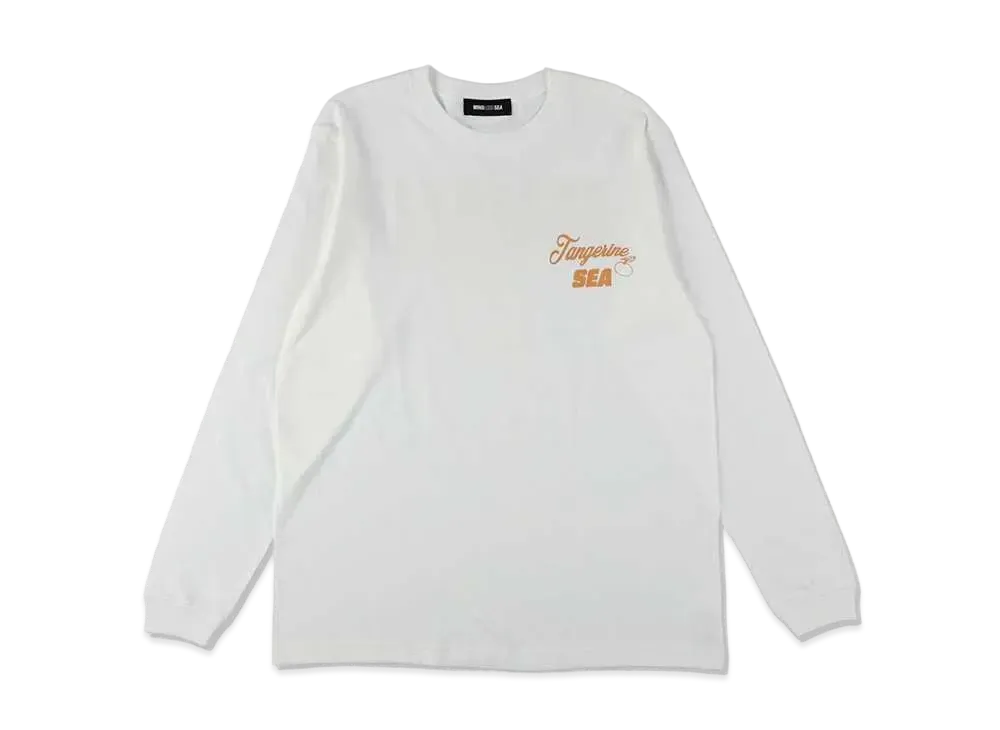 WIND AND SEA x Tangerine L/S Tee "White"