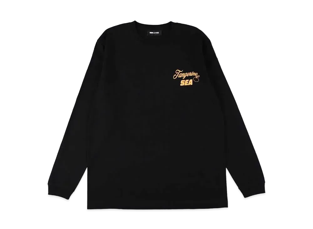 WIND AND SEA x Tangerine L/S Tee "Black"