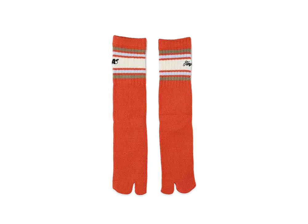 WIND AND SEA x Tangerine Tabi Socks "Tangerine"