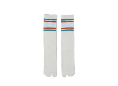 WIND AND SEA x Tangerine Tabi Socks "White/Sax"