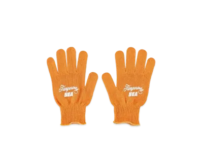 WIND AND SEA x Tangerine Cotton Gloves "Tangerine"