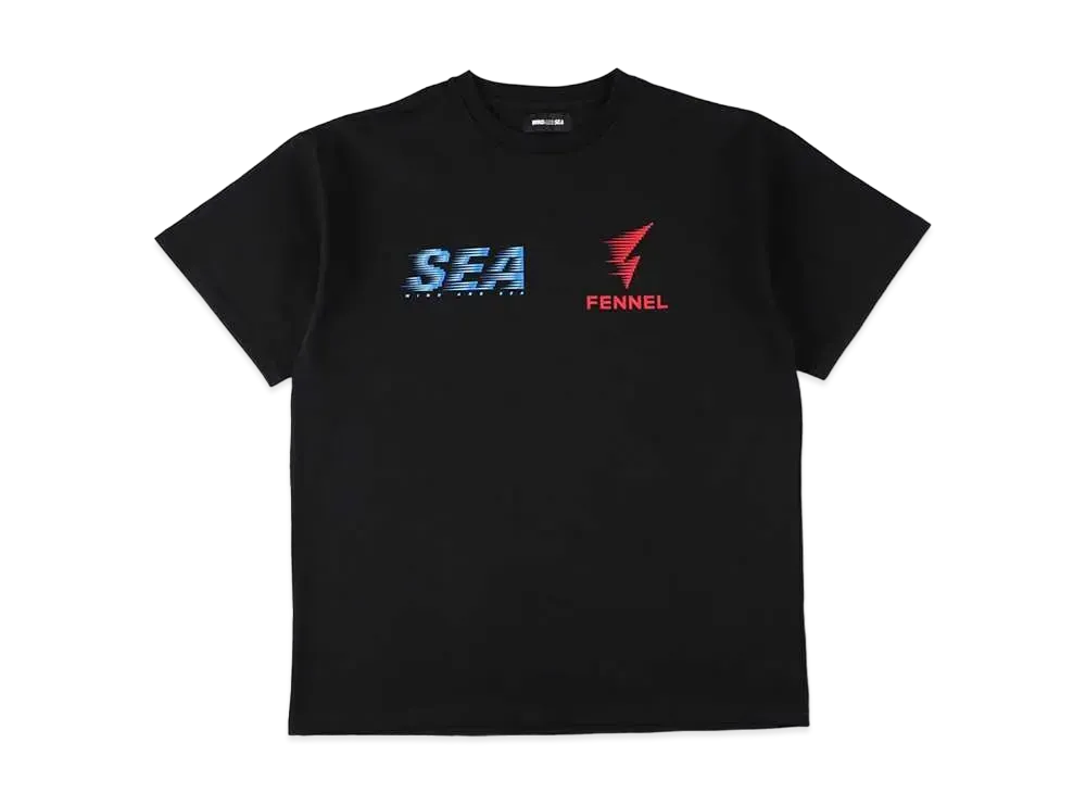 WIND AND SEA x Fennel (Move&Spark) S/S Tee "Black"
