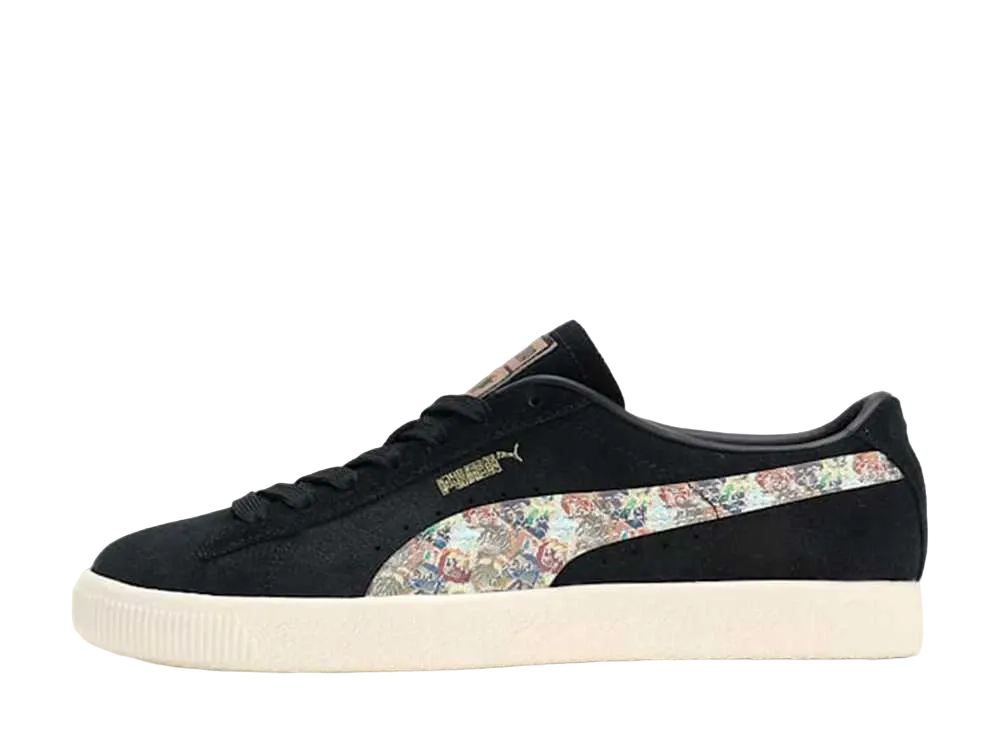 Monster Hunter × Puma Suede Vintage R "Puma Black/Warm White"