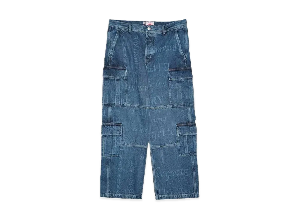 Supreme x Martine Rose Denim Cargo Pant "Indigo"