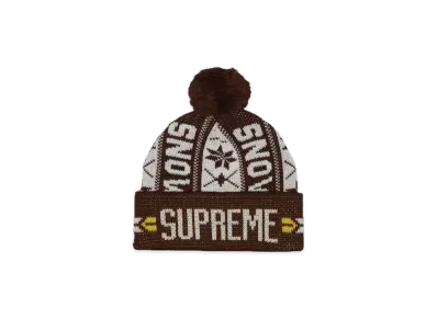 Supreme Snow Beanie "Brown"