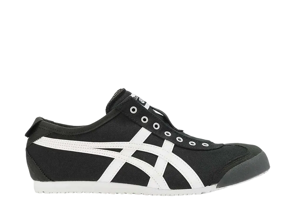 オニツカタイガー メキシコ66 スリッポン "ブラック/ホワイト"