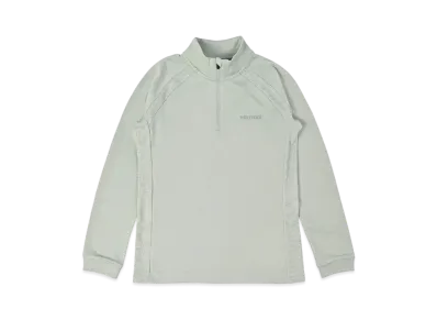 Marmot Women's Climb Skin Half-zip Long Sleeve "Moss Gray"
