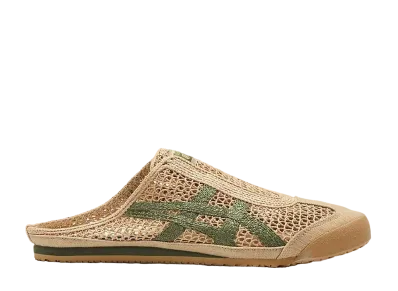 オニツカタイガー メキシコ66 サボ "ベージュ/グリーン"