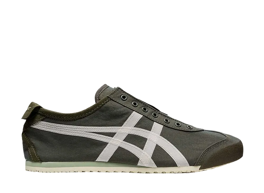 オニツカタイガー メキシコ66 スリッポン "マントルグリーン/バーチ"