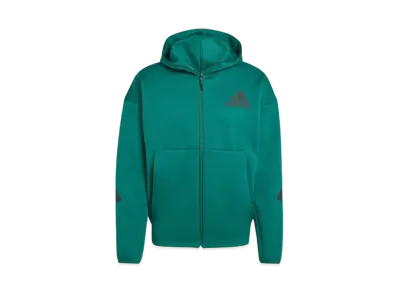 adidas Z.N.E. Full Zip Hoodie "College Green"
