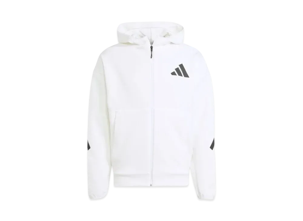 adidas Z.N.E. Full Zip Hoodie "White"
