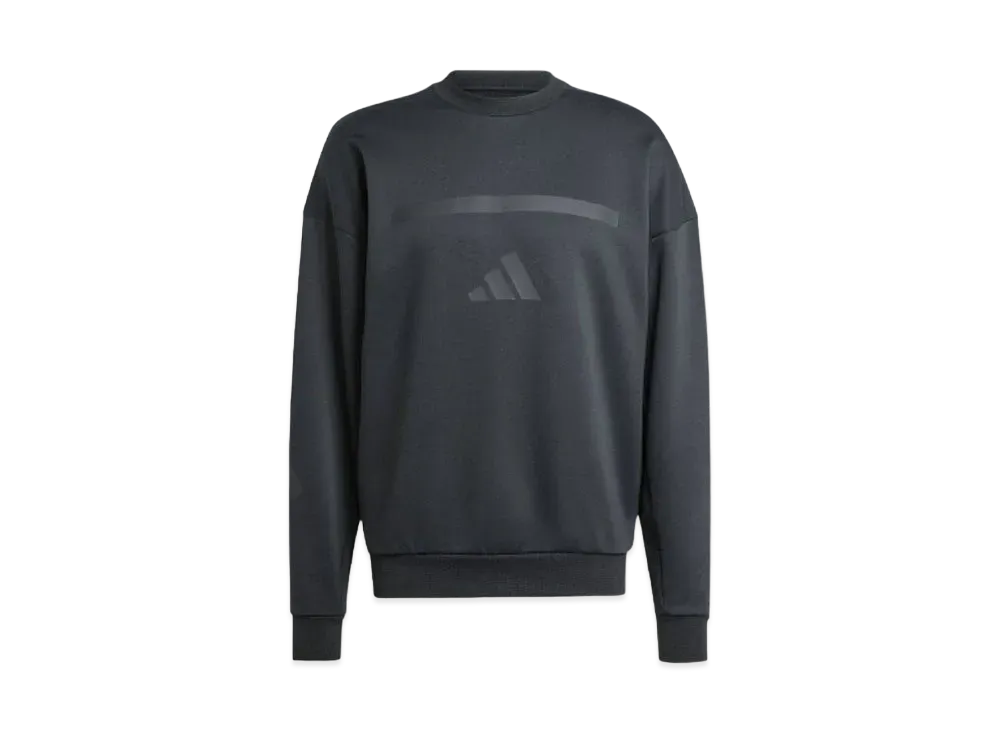 adidas Z.N.E. Crew Neck Top "Black"