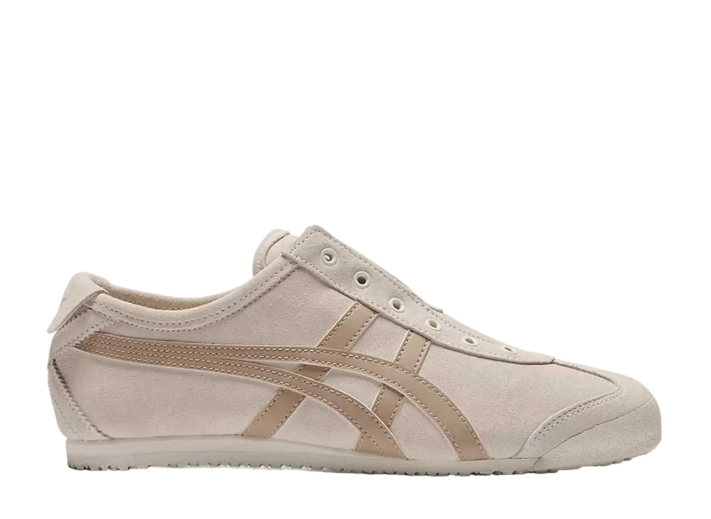 オニツカタイガー メキシコ66 スリッポン "バーチ/ウッドクレープ"