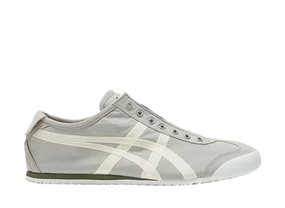 オニツカタイガー メキシコ66 スリッポン "オイスターグレー/ホワイト"