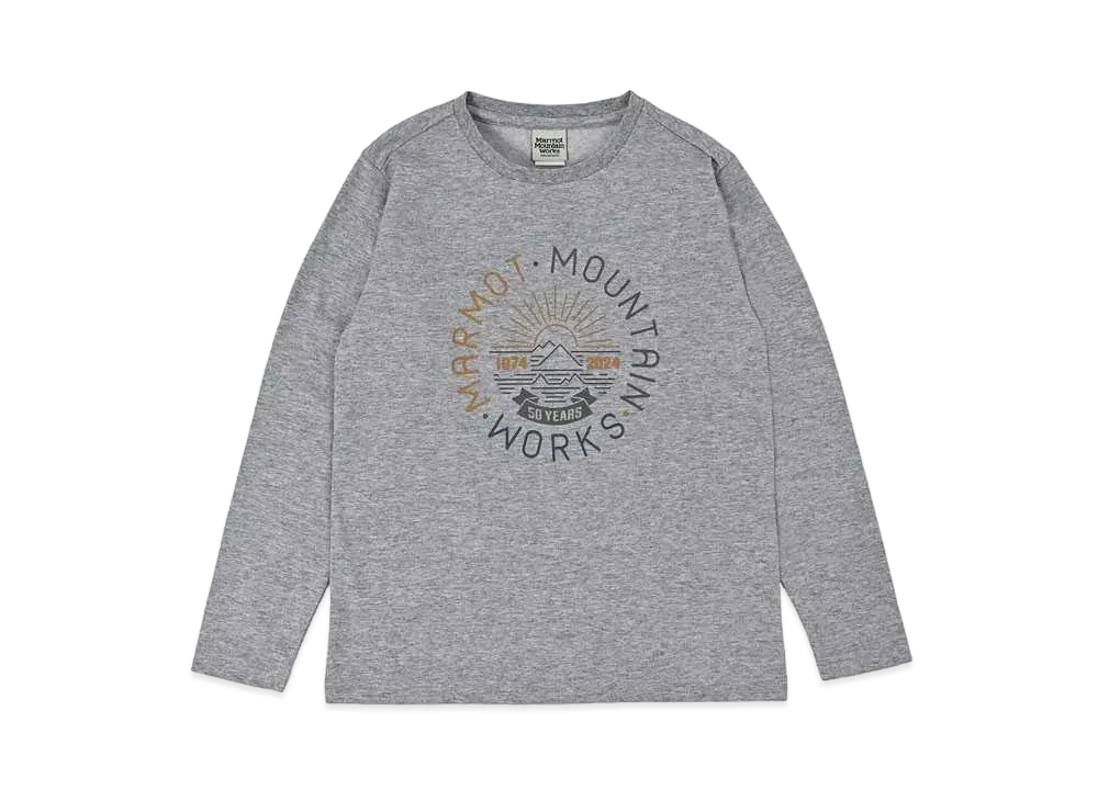 Marmot K's 50th Anniversary Stamp-T "Heather Gray"