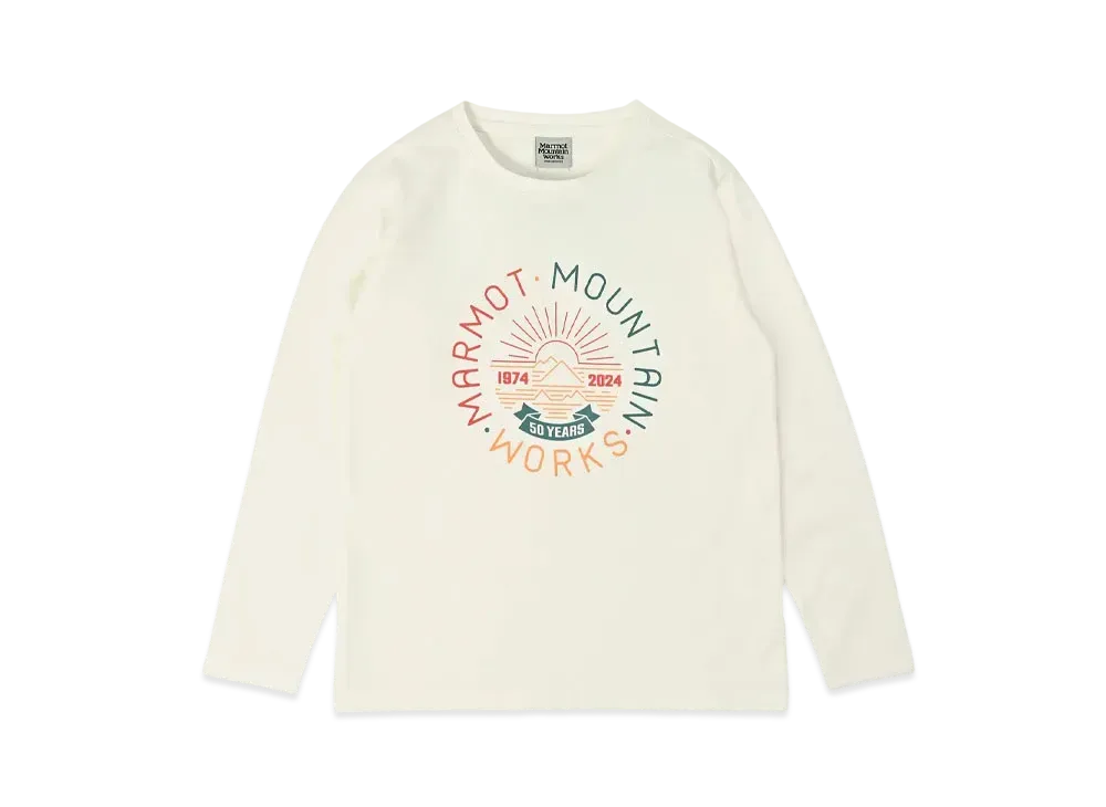 Marmot K's 50th Anniversary Stamp-T "White"
