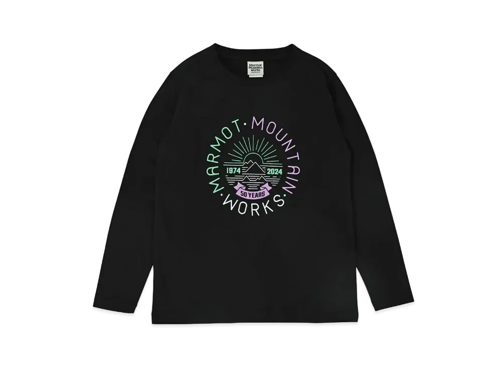 Marmot K's 50th Anniversary Stamp-T "Black"