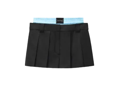 Alexander Wang Prestyle Boxer Skort "Black"