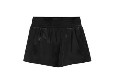 Alexander Wang Satin Short Track "Black"