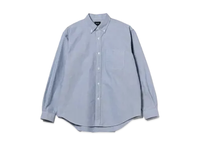 BEAMS Heavy Oxford Button-Down Shirt "Blue"