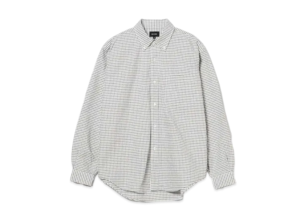 BEAMS Heavy Oxford Button-Down Shirt "Check"