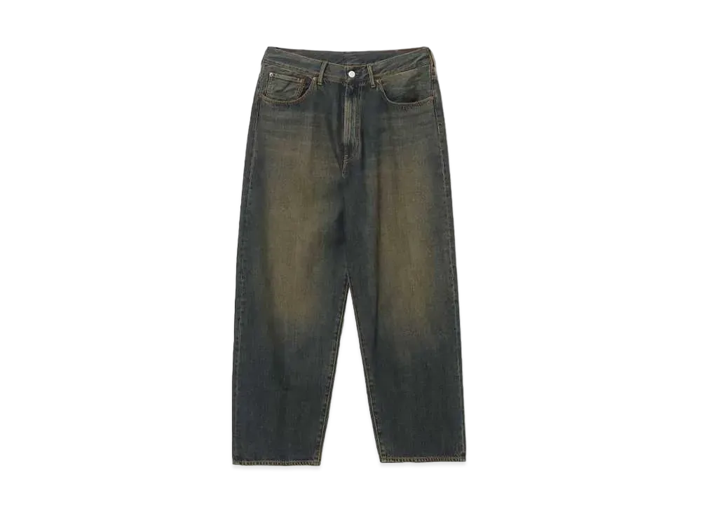 BEAMS Wide Fit Denim Pants "Dusty Indigo"