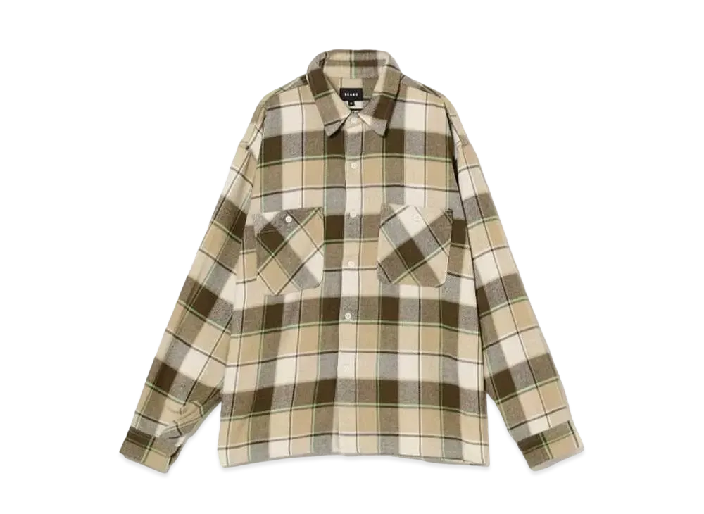 BEAMS Jazznep Shirt "Beige"