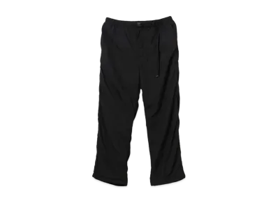 BEAMS Webbing Warm Easy Pants "Black"