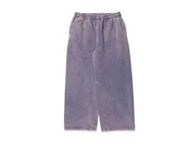 BEAMS Fade Wide Sweat Pants "Navy"
