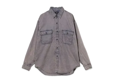 BEAMS Fade Work Shirt "Navy"