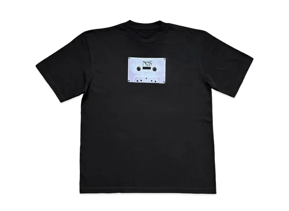 SAINT Mxxxxxx x NAS Tee "Black"