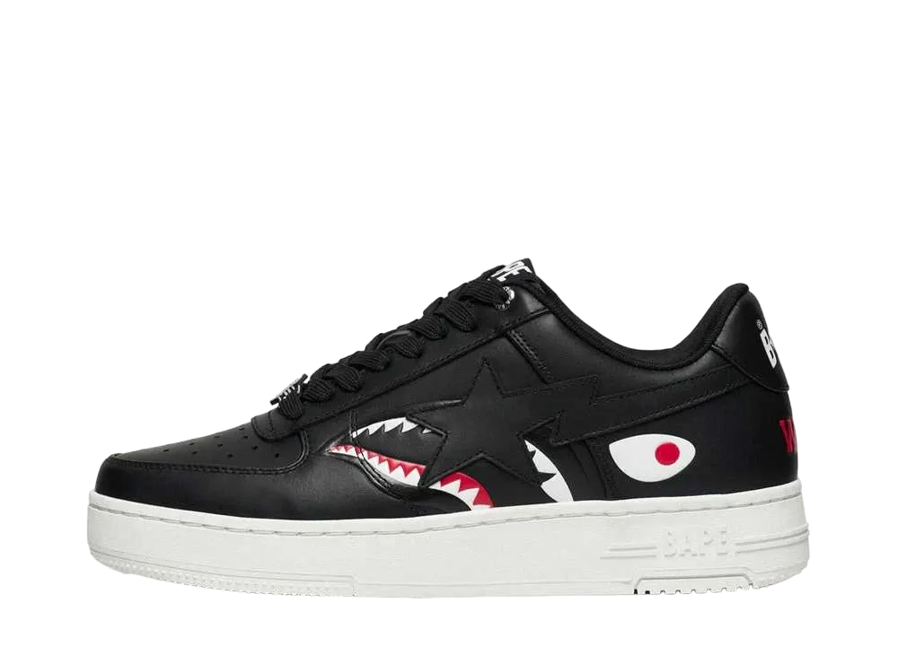 A BATHING APE®︎ Women's BAPE STA Shark "Black"