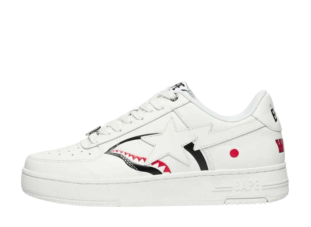 A BATHING APE®︎ BAPE STA Shark "White"